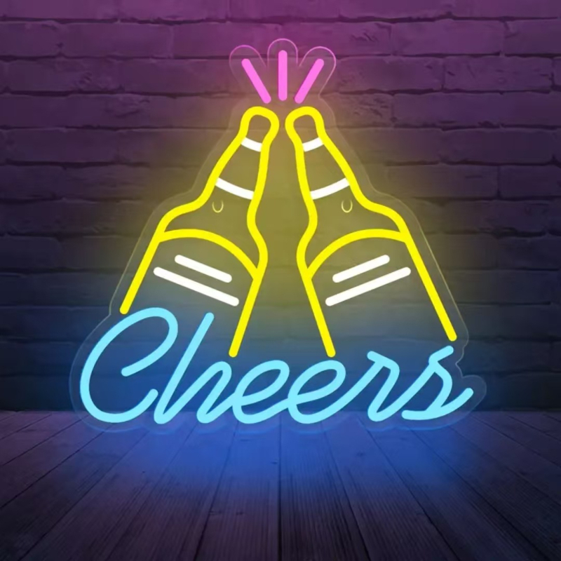 LED falikar dekorációs világítás – modell Cheers, USB tápegység, bemeneti feszültség 5V, IP42, élettartam 500000 óra