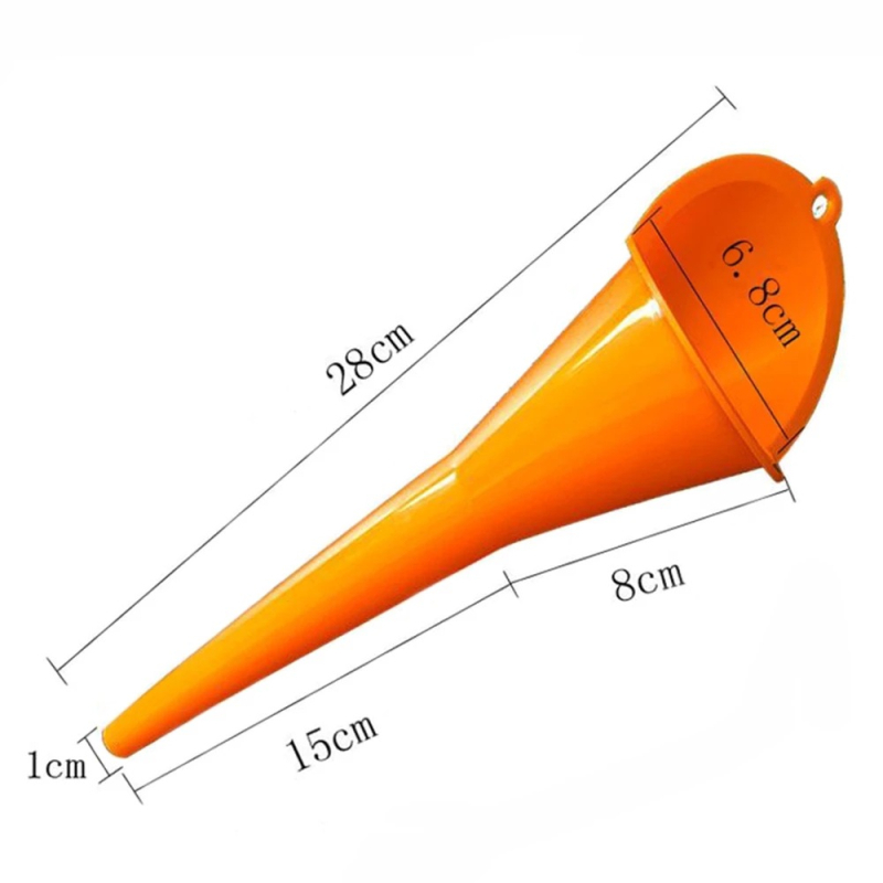 Πλαστικό χωνί ανεφοδιασμού για μοτοσυκλέτα με μακρύ στόμιο – εργαλείο γέμισης ντίζελ και λαδιού