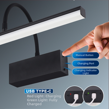 Warminson 1699 — LED огледална лампа за стена, електронен трансформатор, ≤36V, модерен стил