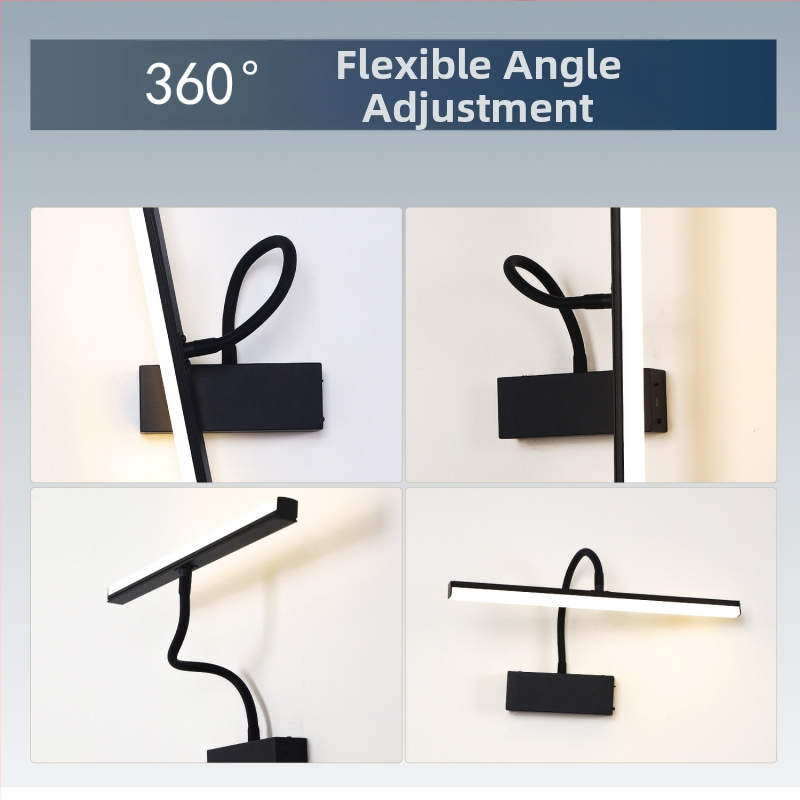 Warminson 1699 — LED огледална лампа за стена, електронен трансформатор, ≤36V, модерен стил
