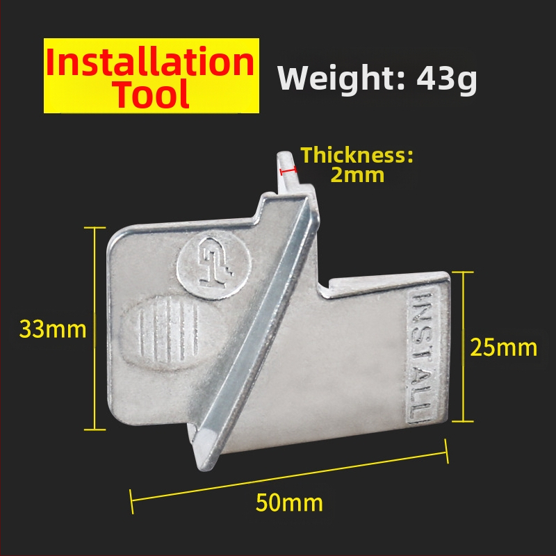 Инструмент за монтаж и демонтаж на автомобилен синхронизиращ ремък; сплавна стомана; 2-частен комплект; тегло 106 g; за ремонт на автомобили