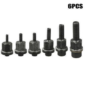 Fast Leopard 6-частен комплект ръчен инструмент за rivet nut с проста инструкция за монтаж