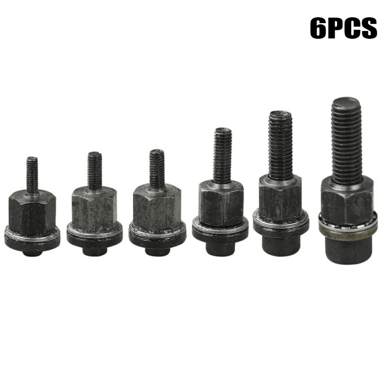 Fast Leopard 6-частен комплект ръчен инструмент за rivet nut с проста инструкция за монтаж