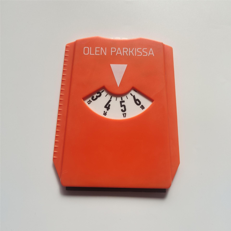 Donglong πλαστικό σήμα στάθμευσης με χρονομέτρηση και ξύστρα πάγου για αυτοκίνητα και πάρκινγκ