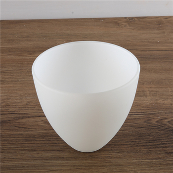 Γυάλινο αμπαζούρ για πολυέλαιο, βιδωτή βάση Ε27, μοντέλο 1 κάλυμμα