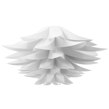 Αβαζούρ λαμπτήρα με έξι στρώσεις διακόσμησης λωτού, για σαλόνι και επιτραπέζιο φωτιστικό, πλαστικό, συμβατός με Ε27, πάχος 0,5 mm, βάρος 0,38 kg