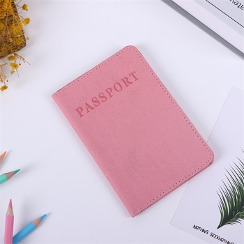 PU ādas pases maciņš, modelis 05, pilsētas vienkāršais stils, universāls, logotipa personalizācija