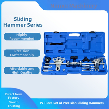 Σετ 19 τεμαχίων εργαλείων εξαγωγής εσωτερικού ρουλεμάν και αποσυναρμολόγησης με σφυρί ολίσθησης - χάλυβας κράματος για μηχανικές, αυτοκίνητα και οικιακές επισκευές
