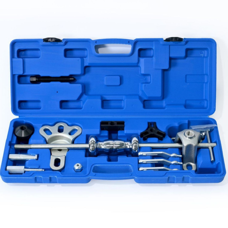 Σετ 19 τεμαχίων εργαλείων εξαγωγής εσωτερικού ρουλεμάν και αποσυναρμολόγησης με σφυρί ολίσθησης - χάλυβας κράματος για μηχανικές, αυτοκίνητα και οικιακές επισκευές