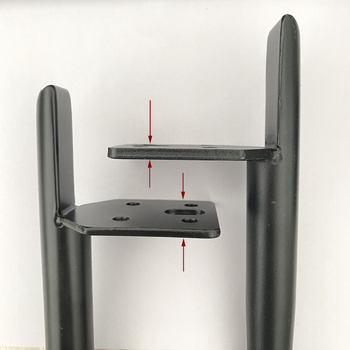 Beris Skandinávsky štýl jednoduché nohy na sedačku, železné, doplnky nábytku, moderný minimalizmus