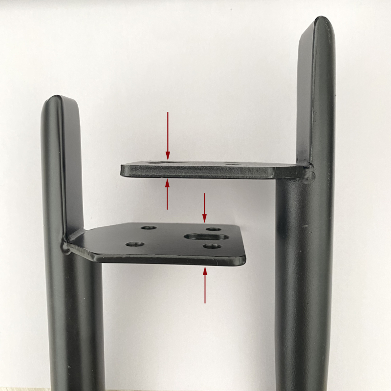 Beris Skandinávsky štýl jednoduché nohy na sedačku, železné, doplnky nábytku, moderný minimalizmus
