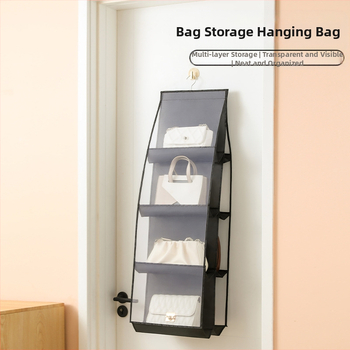 Κυβικός οργανωτής αποθήκευσης τσαντών για τοίχο, με αδιάβροχο ύφασμα Oxford, κατάλληλος για δερμάτινες τσάντες, είδη και ρούχα