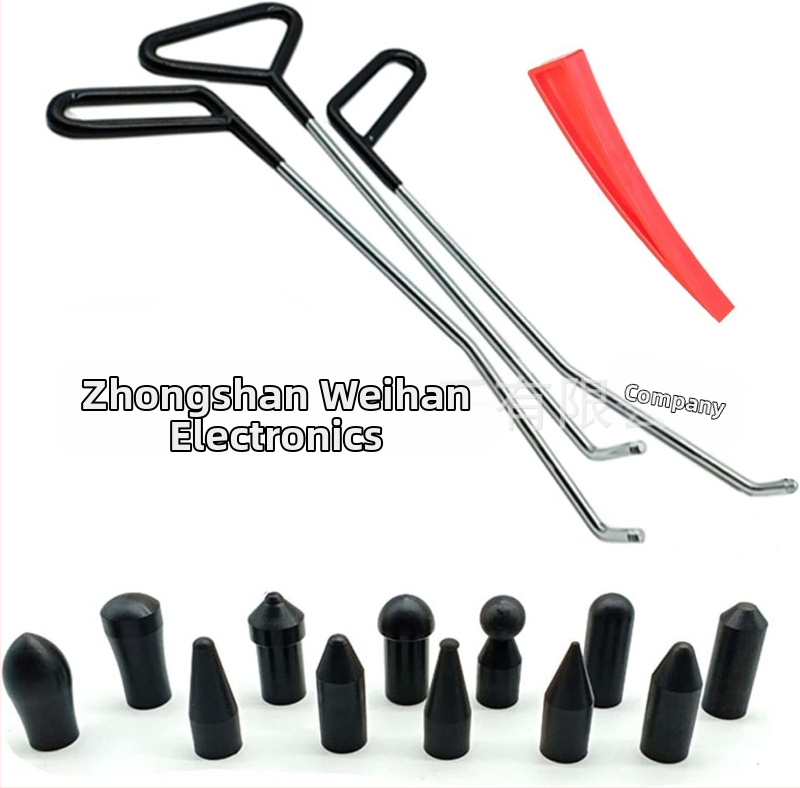 Ремонтен лост за вдлъбвания по автомобил – Материал: Alloy steel, carbon steel; Комплект: 16 части; Предназначен за автомобили и мотоциклети