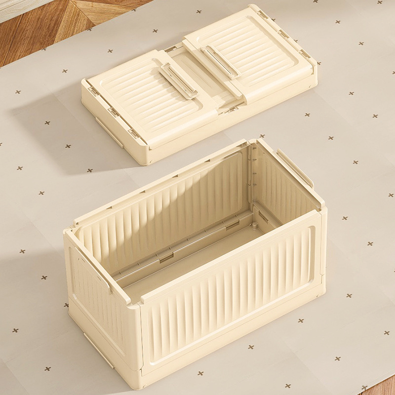 Сгъваема PP пластмасова кутия за багажника на колата, 60L, многофункционална, преносима