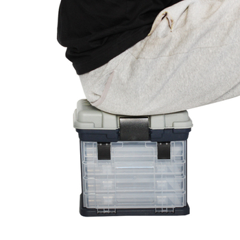 Lure No.7 Žvejybos dėžutė, 4 sluoksnių PP konstrukcija, Talpa žemiau 9