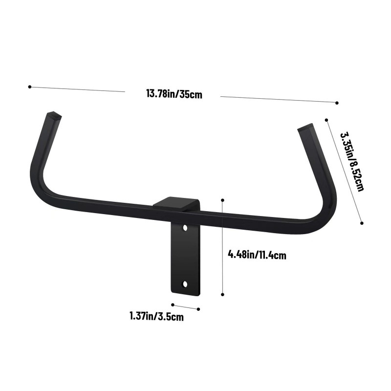 Стенно държач за пръскачка за раница и тактическо оборудване (Материал: въглеродна стомана; Обхват на употреба: Друг; Бранд: Друг)