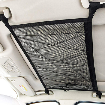 Τσάντα αποθήκευσης για εσωτερικό οροφής αυτοκινήτου, πολυεστερική, με αναρτώντοτύπος, προσαρμοζόμενη και δυνατότητα εκτύπωσης λογότυπου