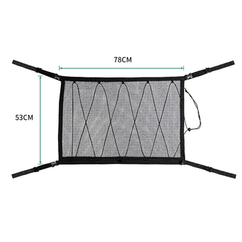 Τσάντα αποθήκευσης για εσωτερικό οροφής αυτοκινήτου, πολυεστερική, με αναρτώντοτύπος, προσαρμοζόμενη και δυνατότητα εκτύπωσης λογότυπου