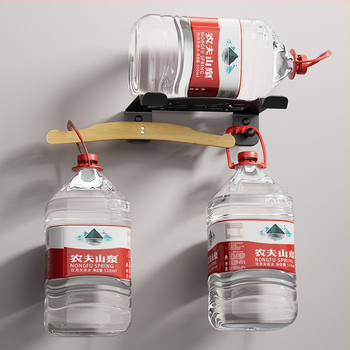 Стенно държач за велосипеди – вътрешен паркинг, модел 2001-1; материали: въглеродна стомана и бамбук; тегло 3 кг; подходящ за велосипеди, планински велосипеди и сноубордове