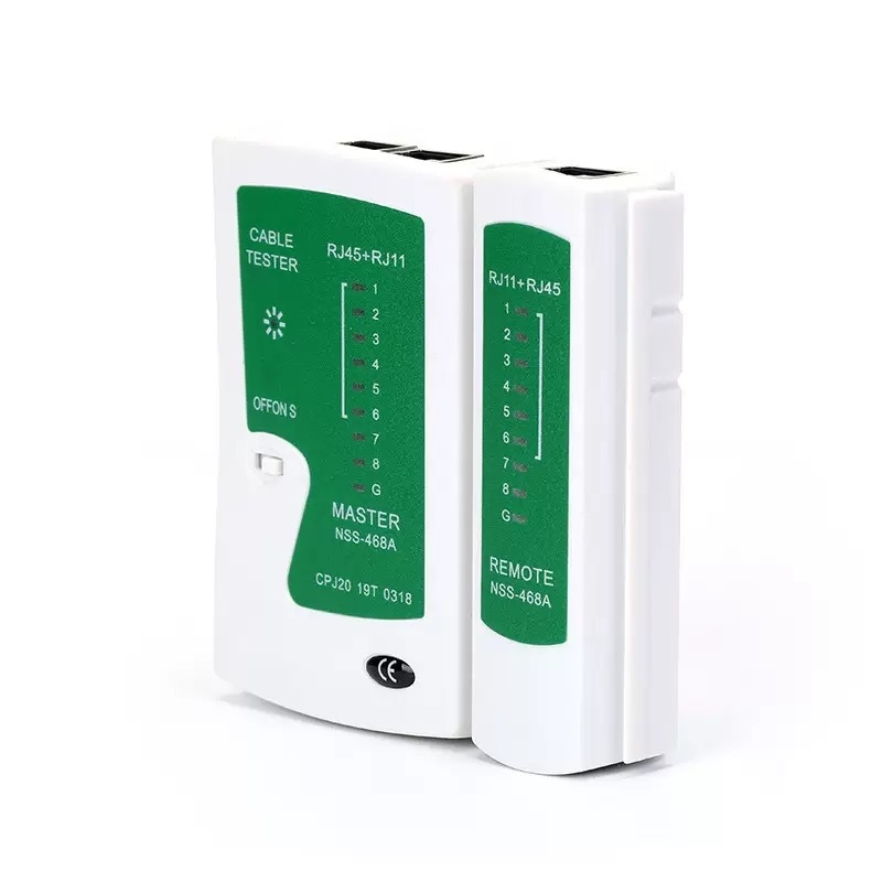 Мрежово тестово устройство - тестер за RJ45/RJ11 кабел и телефонна линия; марка Lianky-Cable/Line Doctor; модел Network Test Instrument; тип 1101; гаранция 3 години