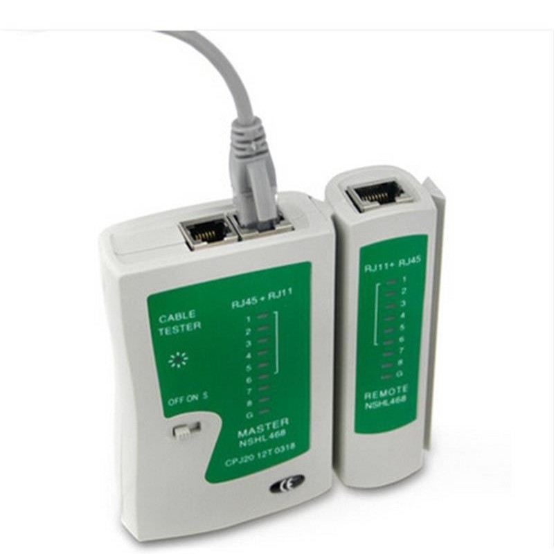 Мрежово тестово устройство - тестер за RJ45/RJ11 кабел и телефонна линия; марка Lianky-Cable/Line Doctor; модел Network Test Instrument; тип 1101; гаранция 3 години