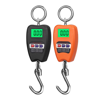 Elektroninės pakabinamos svarstyklės, 200 kg talpa, LED ekranas, universalus naudojimas.