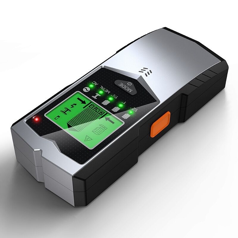 Ανιχνευτής τοίχων 5-σε-1, μοντέλο SH 401, εύρος μέτρησης 0–60 mm, 60 mm άκρη, φορητός