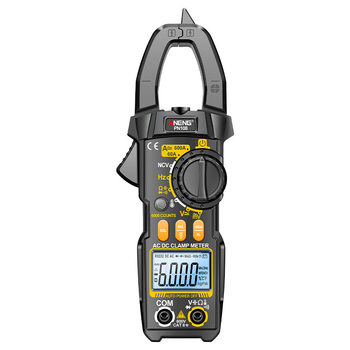 Цифров клампметър AC/DC, висок ток, за електротехници, мултифункционален измервател за поддръжка