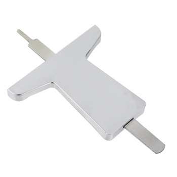 Automobilio padangų protekto gylio matuoklis su vernier kalibru, 0–50 mm, nerūdijantis plienas