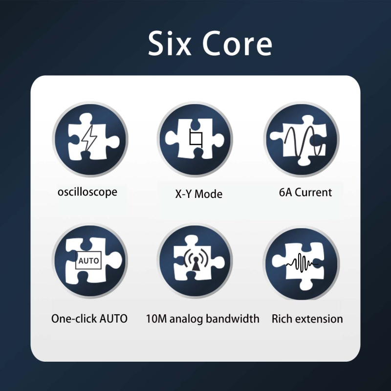 SCO2 φορητός διπλού καναλιού ψηφιακός παλμογράφος αποθήκευσης, 2 κανάλια, εύρος ζώνης 10 MHz