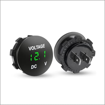 ONEGOL GG-A06 12-24V DC autóakkumulátor digitális feszültség kijelző mérőeszköz