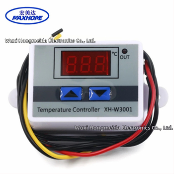 HMD-W3001 Ηλεκτρονικός μετρητής θερμοκρασίας και υγρασίας με μικροϋπολογιστή ψηφιακό έλεγχο θερμοκρασίας — εύρος 50–110°C, ανάλυση 0.1°C, ακρίβεια 0.1°C, ψηφιακή οθόνη