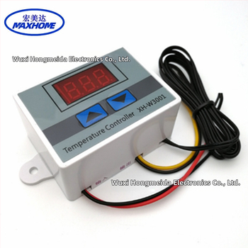 HMD-W3001 Ηλεκτρονικός μετρητής θερμοκρασίας και υγρασίας με μικροϋπολογιστή ψηφιακό έλεγχο θερμοκρασίας — εύρος 50–110°C, ανάλυση 0.1°C, ακρίβεια 0.1°C, ψηφιακή οθόνη