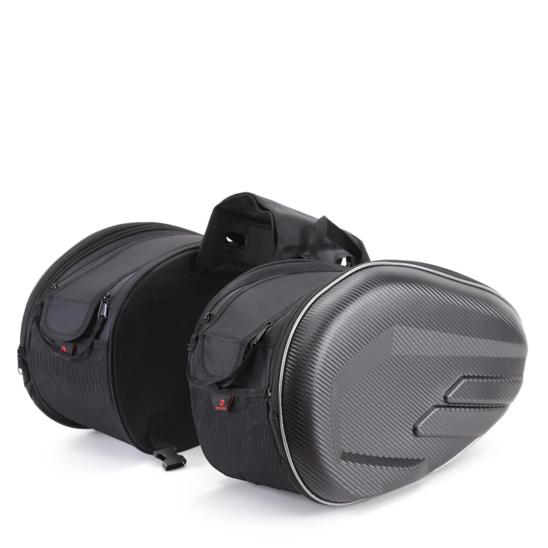 Motorkerékpár oldalsó tároló táska és sisak-táska, Modi Cycling Bag No. 4, motoros járművekhez