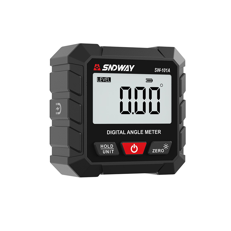 Shendawei SW101A цифров дисплей инклинометър-ъгломер, обхват 4×90°, електронен наклономер