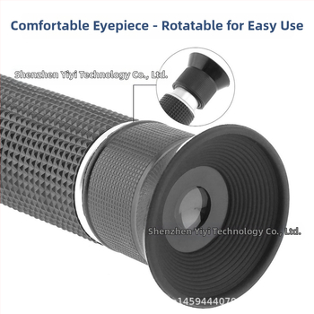 ATC 0-80% рефрактометър – преносим ръчен измервател на концентрация, модел THE01504B, точност 0.2, резолюция 1