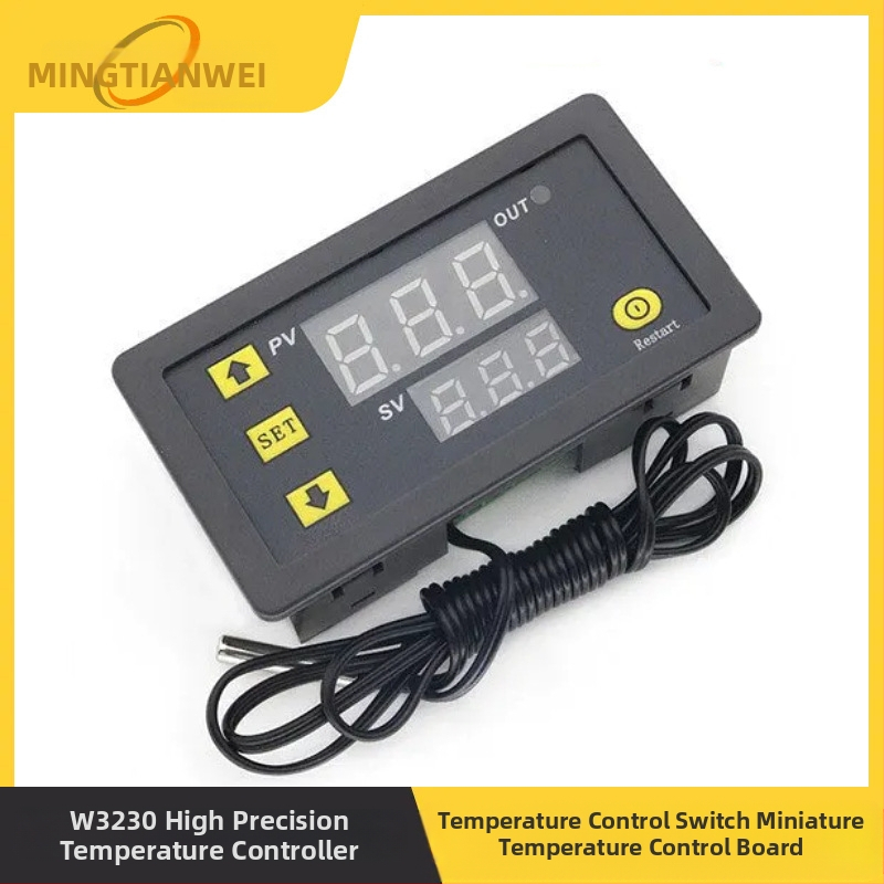 W3230 Високопрецизен контролер за температура с цифров дисплей – модул термостат, превключвател за управление на температурата, микро-термоконтролна платка