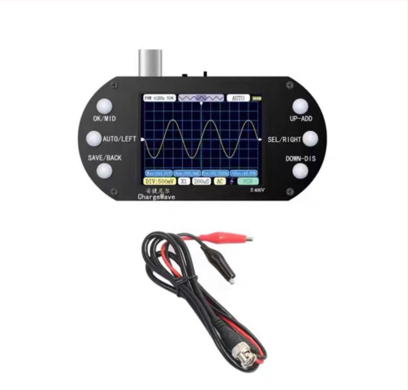 Antilel 01 цифров осцилоскоп, 1 канал, широчина на честотната лента 1, скорост на пробите 2.5