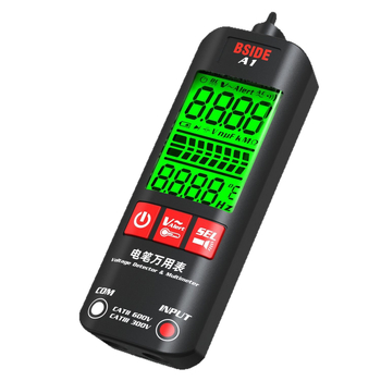BSIDE A1 Αυτόματο Ευφυές Ψηφιακό Πολύμετρο Οικιακής Χρήσης, CAT III 500V