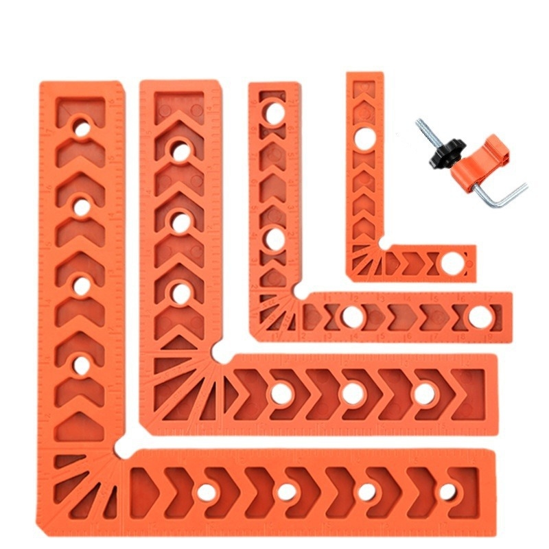 Двупосочна позиционираща линейка с дебеломер — мраморна квадратна линейка за дърводелство