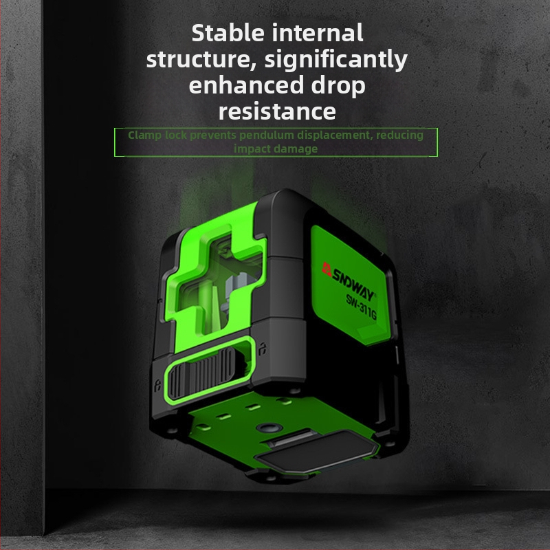 Инфрачерен лазерен нивелир SW-311R, 2 линии, Shendawei