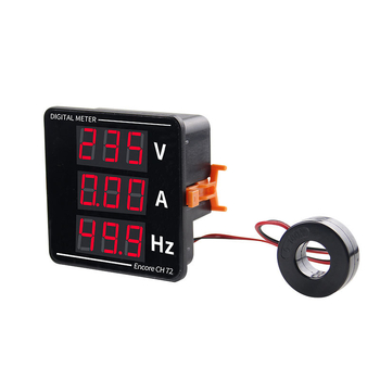 Taiye CH-72 ψηφιακό όργανο μέτρησης για AC τάση, ρεύμα και συχνότητα με LED οθόνη (50–500 V, 1–120 A, 50–63 Hz)