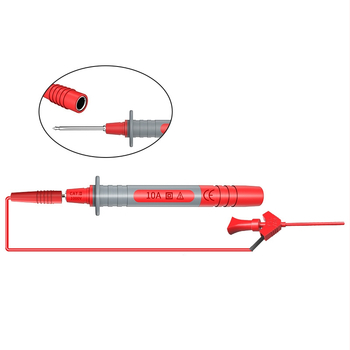 Zoxelect P1511B IC δοκιμαστικό κλιπ με καλώδιο σιλικόνης, inline 2mm άκρη μέτρησης (Υλικό: PA copper silica gel; Χρήση: Ηλεκτρονικές μετρήσεις; Παραμετροποίηση: Ναι)