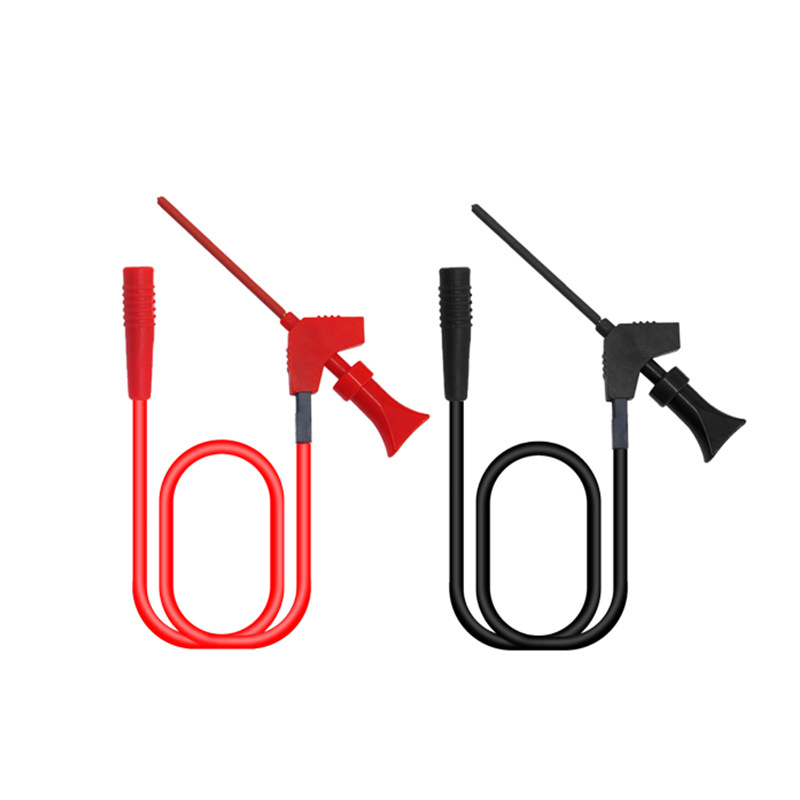 Zoxelect P1511B IC δοκιμαστικό κλιπ με καλώδιο σιλικόνης, inline 2mm άκρη μέτρησης (Υλικό: PA copper silica gel; Χρήση: Ηλεκτρονικές μετρήσεις; Παραμετροποίηση: Ναι)