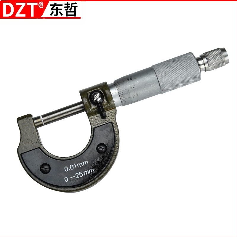 MFTOOLS Μικρομέτρο 0-25 mm με κάρτα μικρομέτρου και βερνιέρ καλιμπράρ
