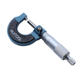 RUITOOL Εξωτερικό μικρόμετρο, 0-25 mm / 0-1 in, υψηλής ακρίβειας μηχανικό βιδωτό μικρόμετρο