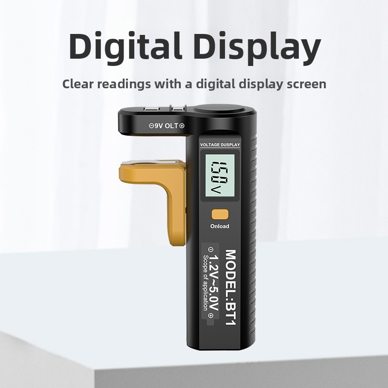DT169 Дигитален тестер за напрежение на сухи батерии, диапазон 1.2–5.0 V, марка Far-created