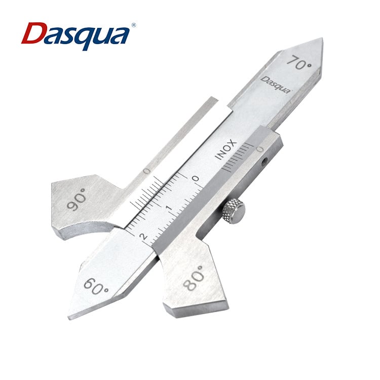 Dasqua заваръчен калибър от неръждаема стомана - диапазон 111 мм, точност 0.1 мм