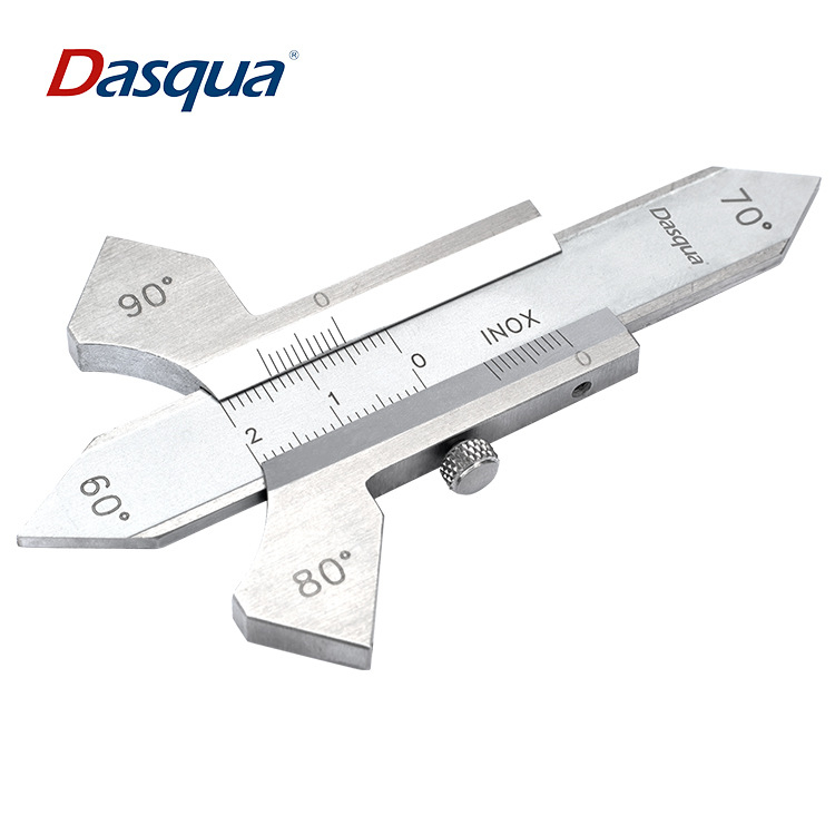 Dasqua заваръчен калибър от неръждаема стомана - диапазон 111 мм, точност 0.1 мм