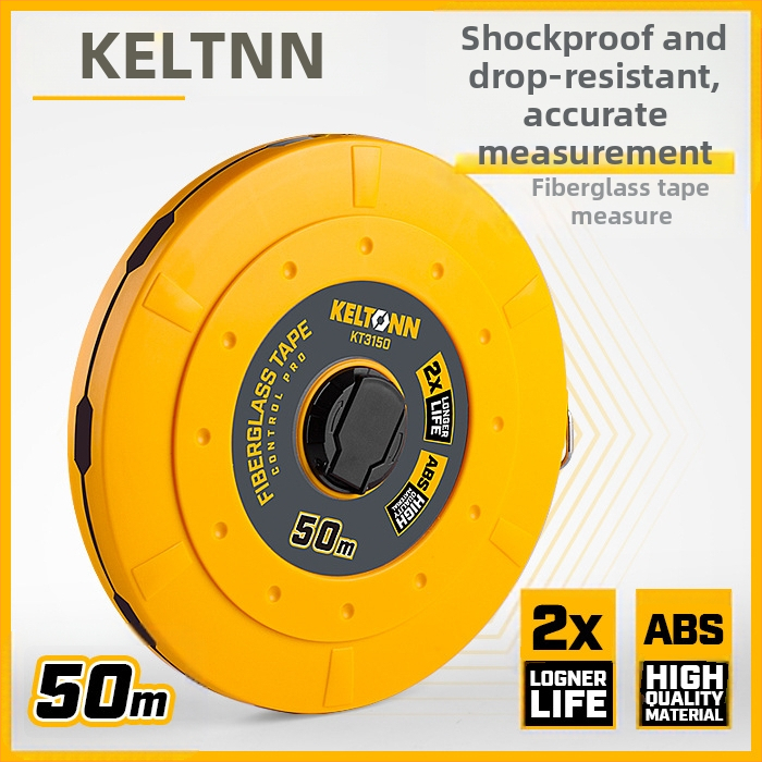 Keda bőr diszk mérőszalag, rostos szalag, kézi tekerő, mérőeszköz mérnöki felhasználásra, modell 3150